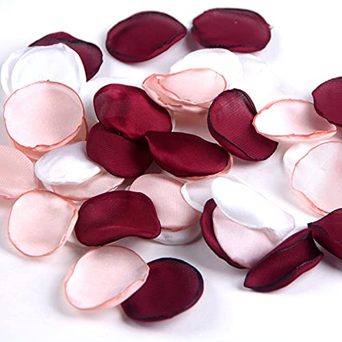 Wine Red+pink+white