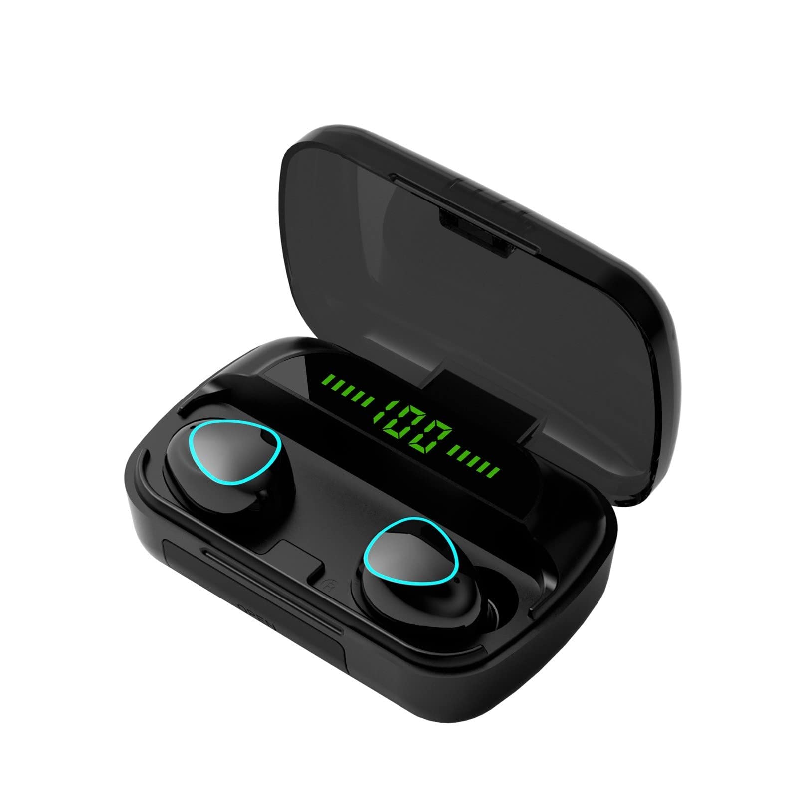M10 Twins Wireless Mini Bluetooth 5.1 Earbuds - Sport Headphones with Portable Charging Case | Perfect for Running, Gym & Outdoor Activities