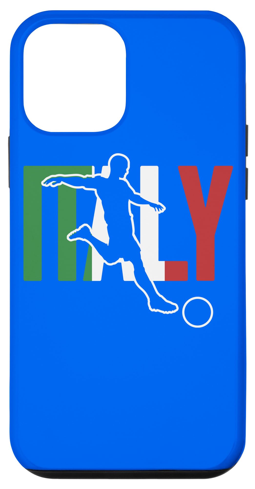 iPhone 12 Mini Italy Soccer Phone Case - Protective Cover for Italian Football Fans | Perfect Gift for Serie A Supporters & Soccer Enthusiasts | Compatible with iPhone 12 Mini (5.4-inch)