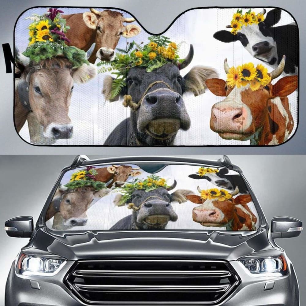 Car Sun Shade for Windshield - Universal Fit Auto Sunshade with UV Protection (20