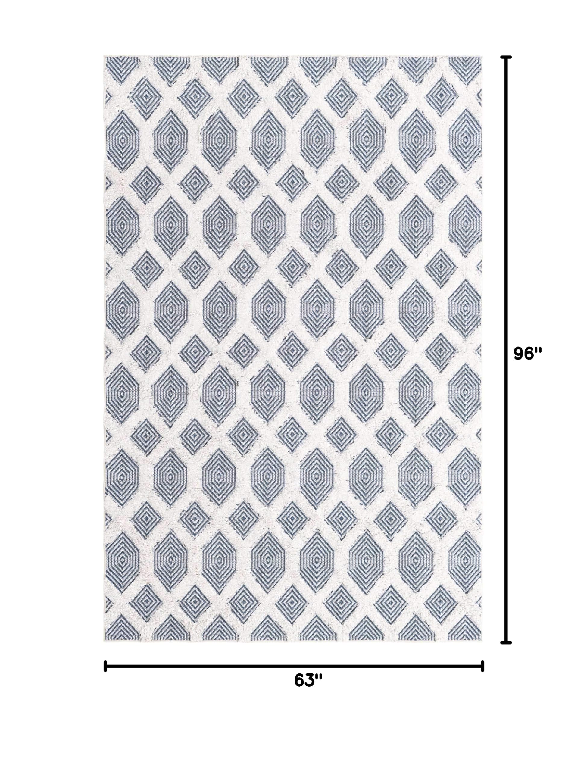 Unique Loom Casa Collection Havana Area Rug - 5'3