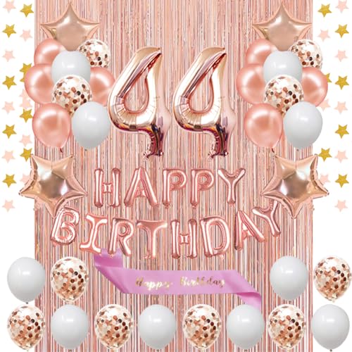 Rose Gold 44th Birthday