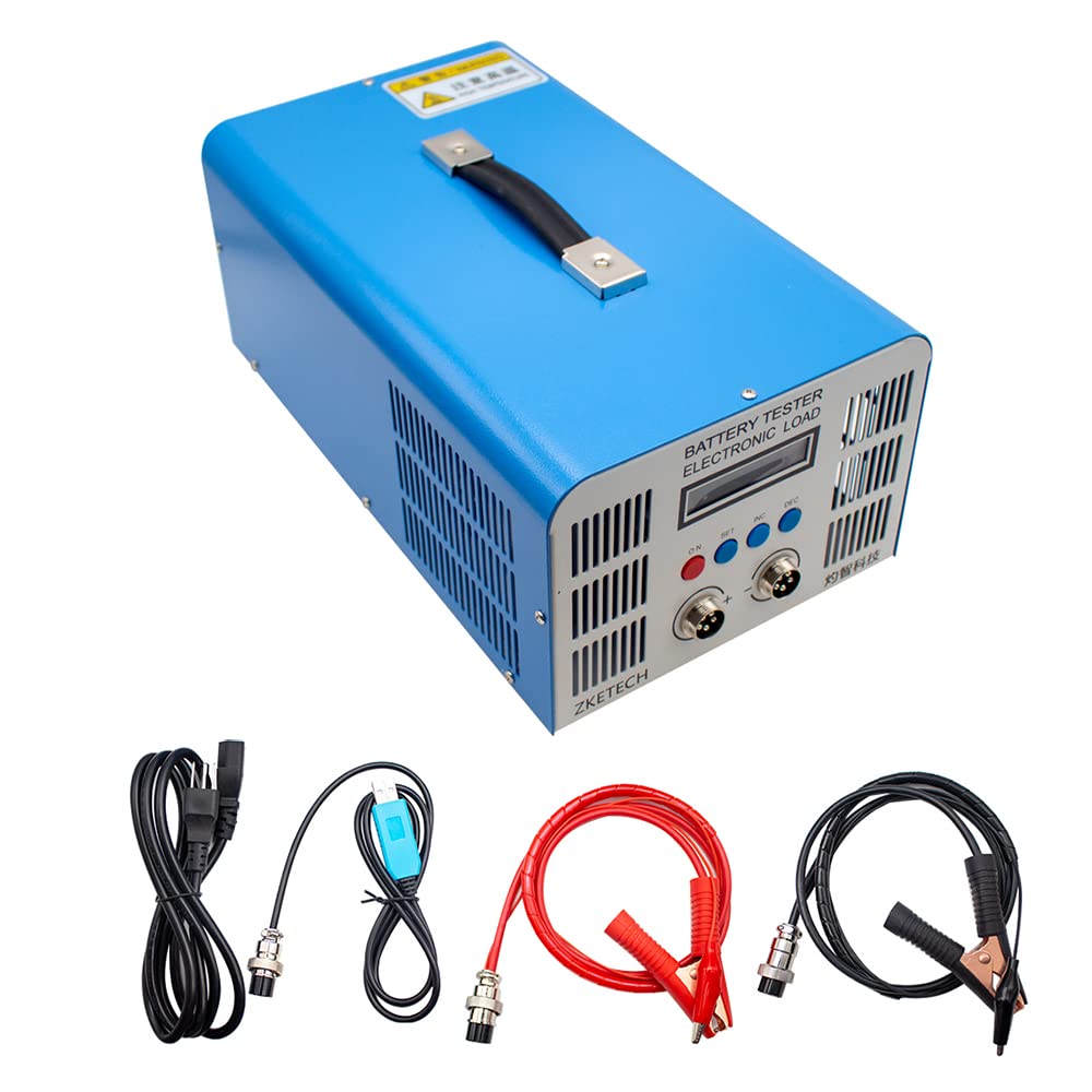 iDili BC-A40L 40A Large Current Lithium Battery Tester - 5V Charge Discharge Capacity Analyzer, 110V AC Power for LiFePO4/Li-ion Battery Cycling Test | Perfect for EV, Solar Storage & RC Battery Maintenance