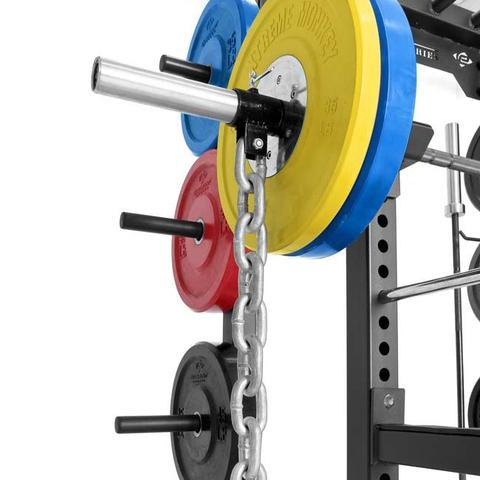 Premium Power Weight Lifting Chains Pair - Heavy Duty Strength Training Equipment for CrossFit, Powerlifting & Home Gym - Enhance Resistance Workouts with Adjustable Weight Chains