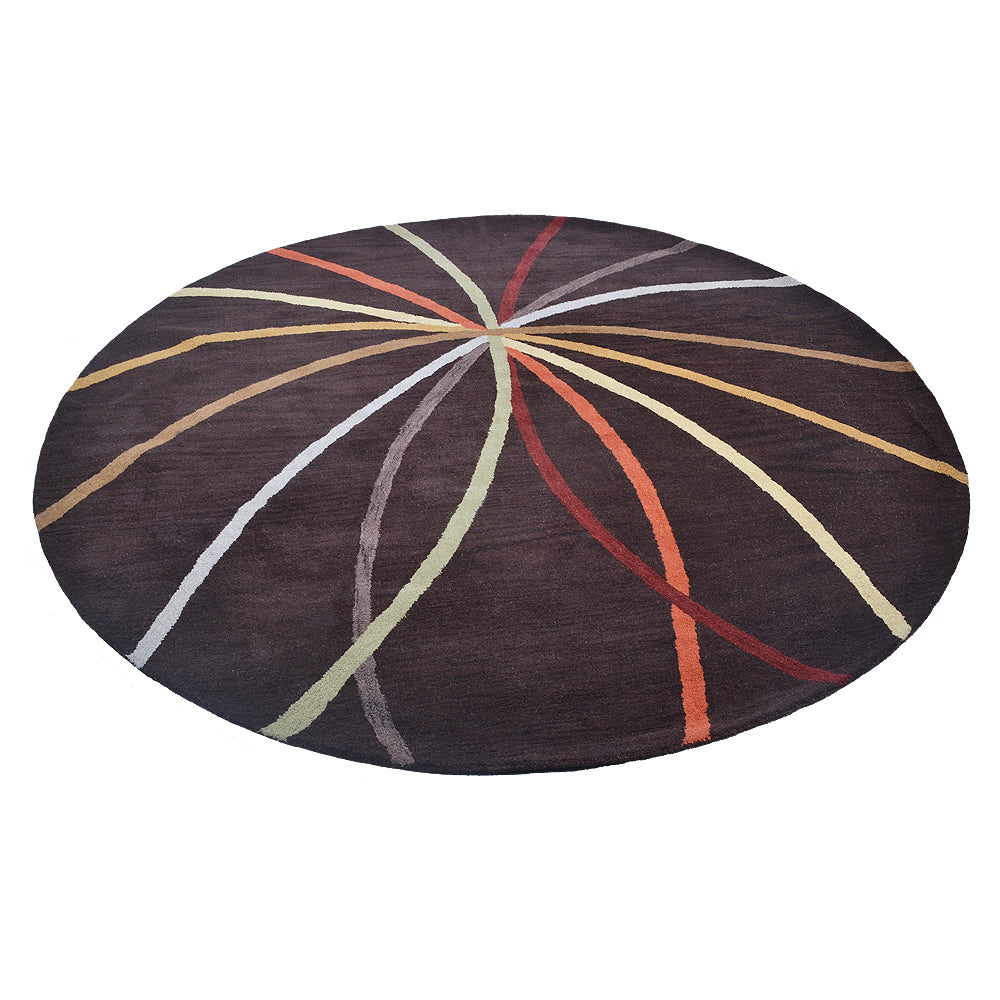 ChicBurst Hand Tufted Wool Area Rug - Soft Modern Boho Rug for Living Room, Bedroom & Nursery - Non-Slip Comfortable Floor Mat for Home Decor