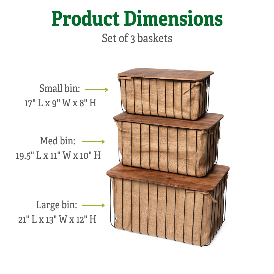 Stackable Root Vegetable Storage Bins Set for Potatoes, Onions & Carrots - Durable Plastic Garden Harvest Organizer for Kitchen Pantry & Root Cellar Organization