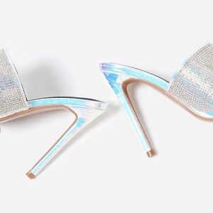Raegan Women's Iridescent High Heels - Shimmering Evening Party Pumps for Weddings, Prom & Special Occasions