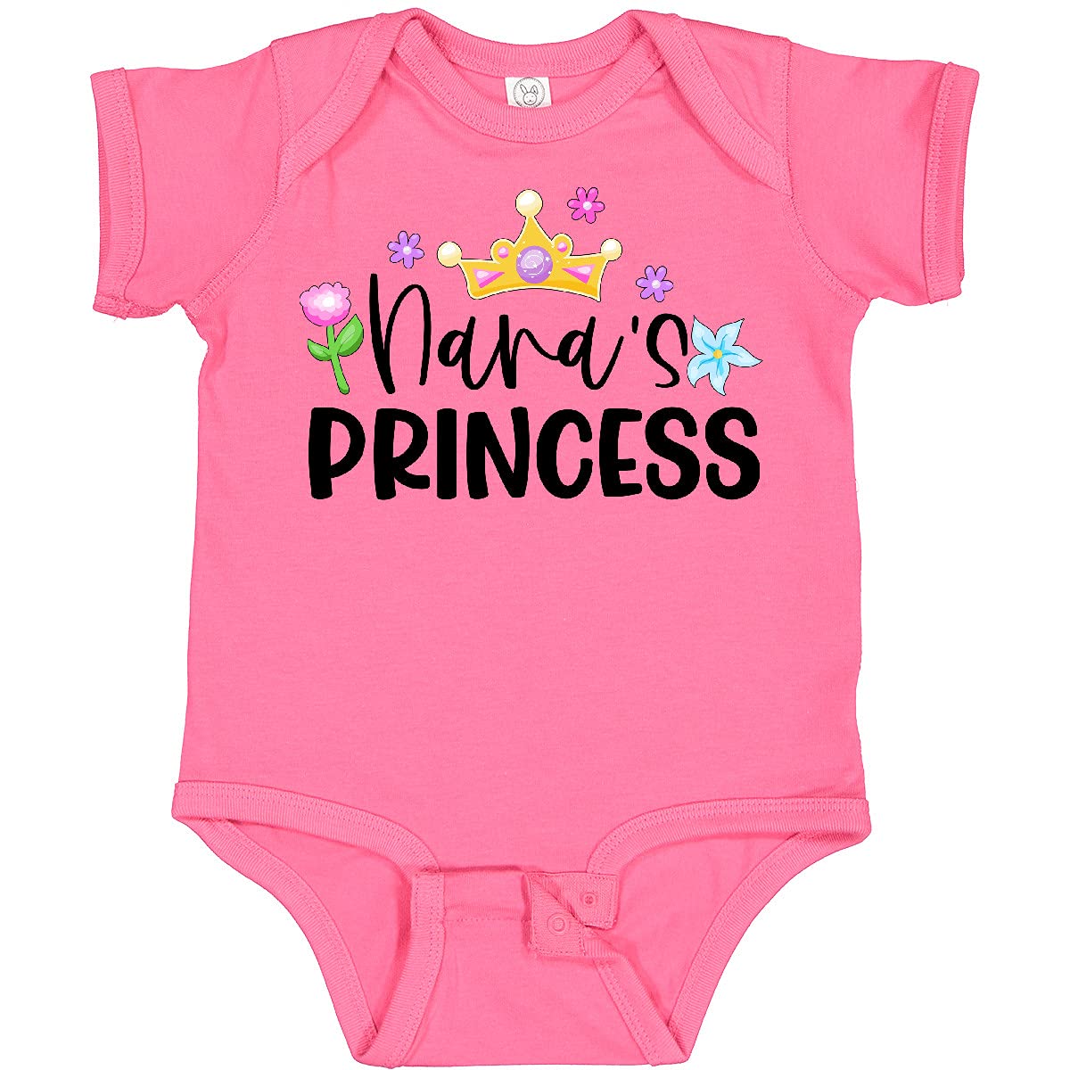 Inktastic Princess Crown Baby Bodysuit - Perfect for Birthdays & Photo Shoots