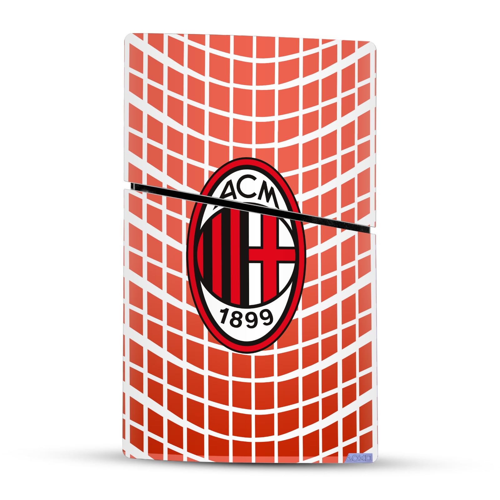 Official AC Milan Away 2020/21 Crest Vinyl Gaming Skin Sticker Compatible with Sony PlayStation 5 PS5 Slim & Digital Edition Console & DualSense Controller - Durable Protection for Gamers, Perfect for Football Fans and Gaming Enthusiasts