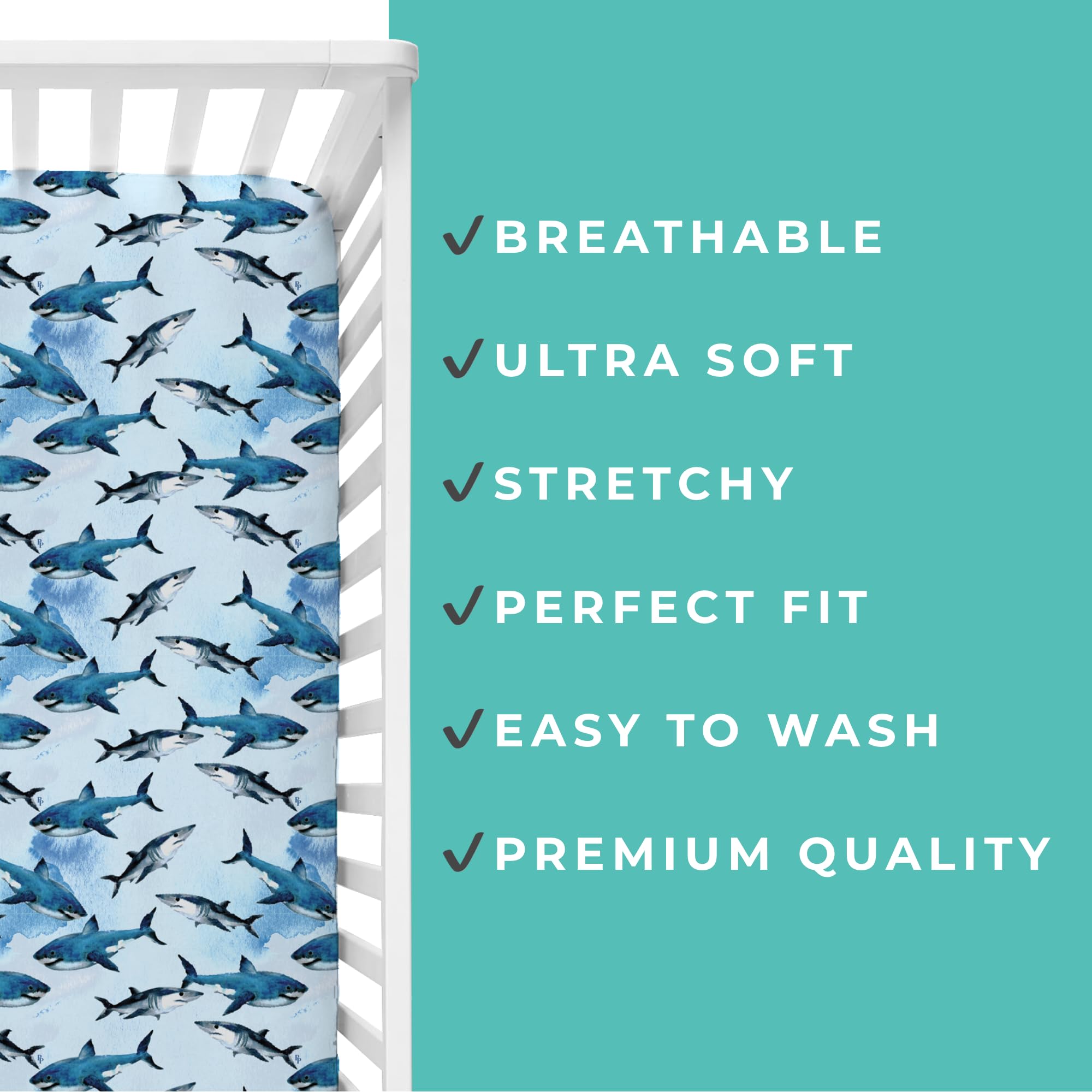 Posh Peanut Fitted Crib Sheet - Ultra Soft Bamboo Viscose Fabric for Standard Crib & Toddler Mattress 52