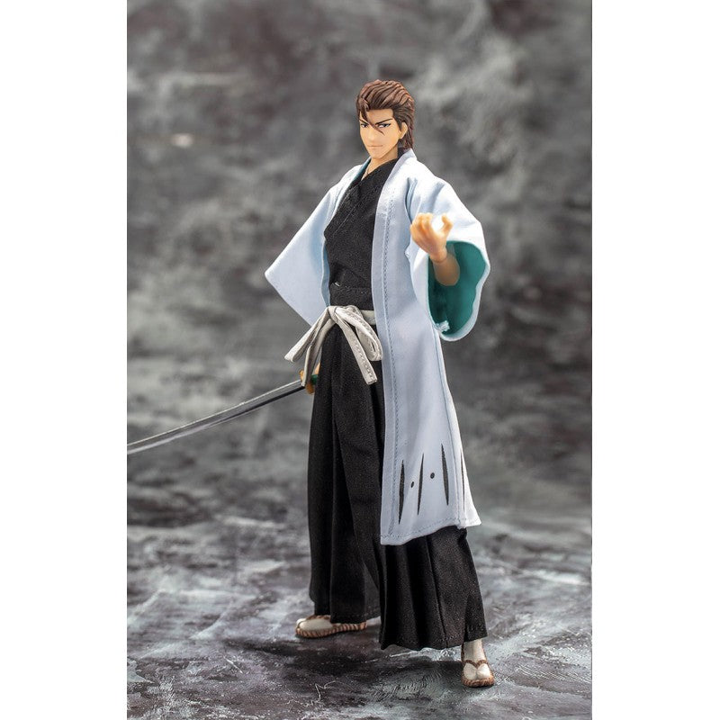 Dasin Models 1/12 Scale 6 Inch Bleach Sosuke Aizen Anime Action Figure Collectible Toy - Perfect for Display, Anime Collections & Cosplay Props