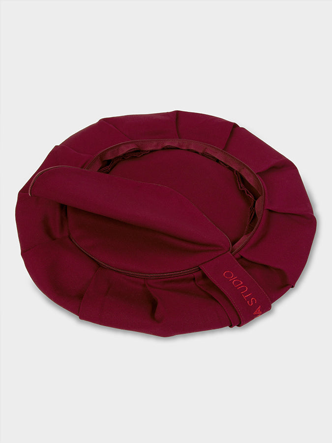 Premium Round Yoga Cushion Cover for Meditation & Home Studio - Soft & Washable EU-Size Bolster Case for Yoga, Zazen & Relaxation at Home