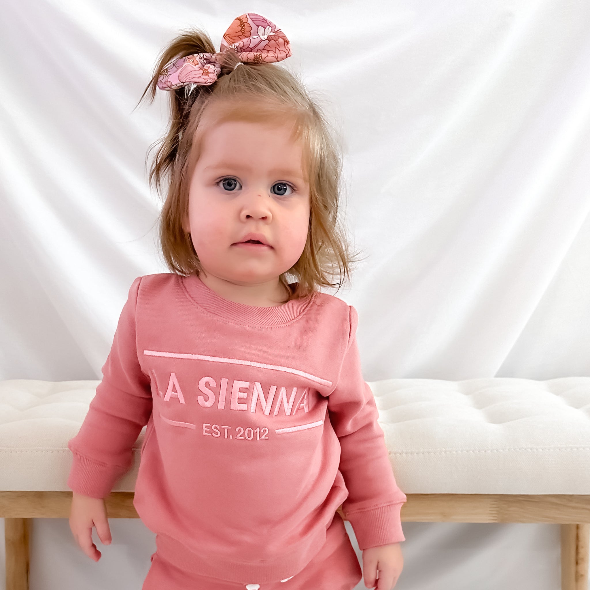 Crew Logo Tracksuit Set for Women - Cinder Rose | Comfortable Athletic Wear for Gym, Running & Casual Outfits