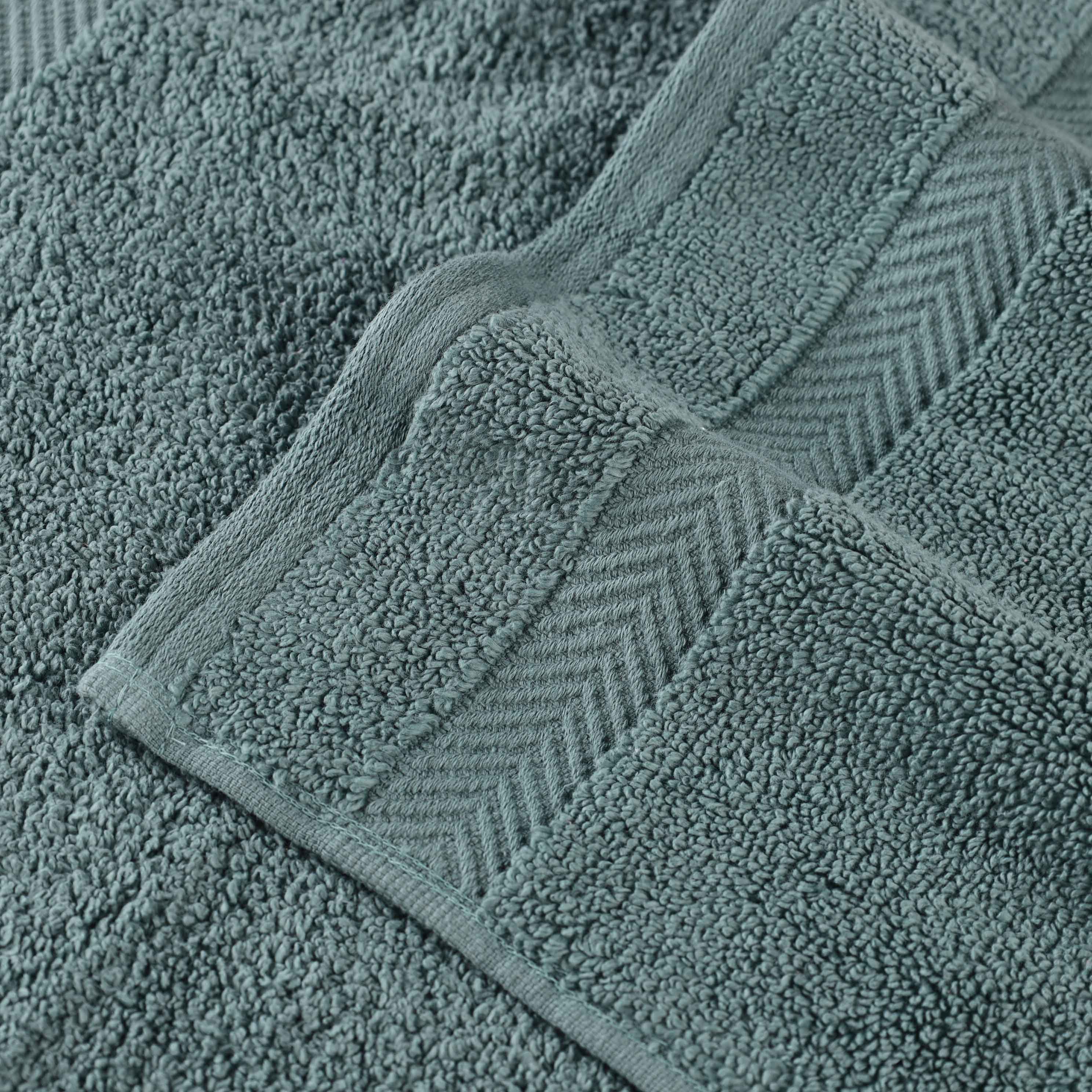 Premium 6-Piece Zero Twist Cotton Towel Set - Ultra Soft, Absorbent & Quick-Drying Bath Towels for Spa, Gym, and Luxury Home Use