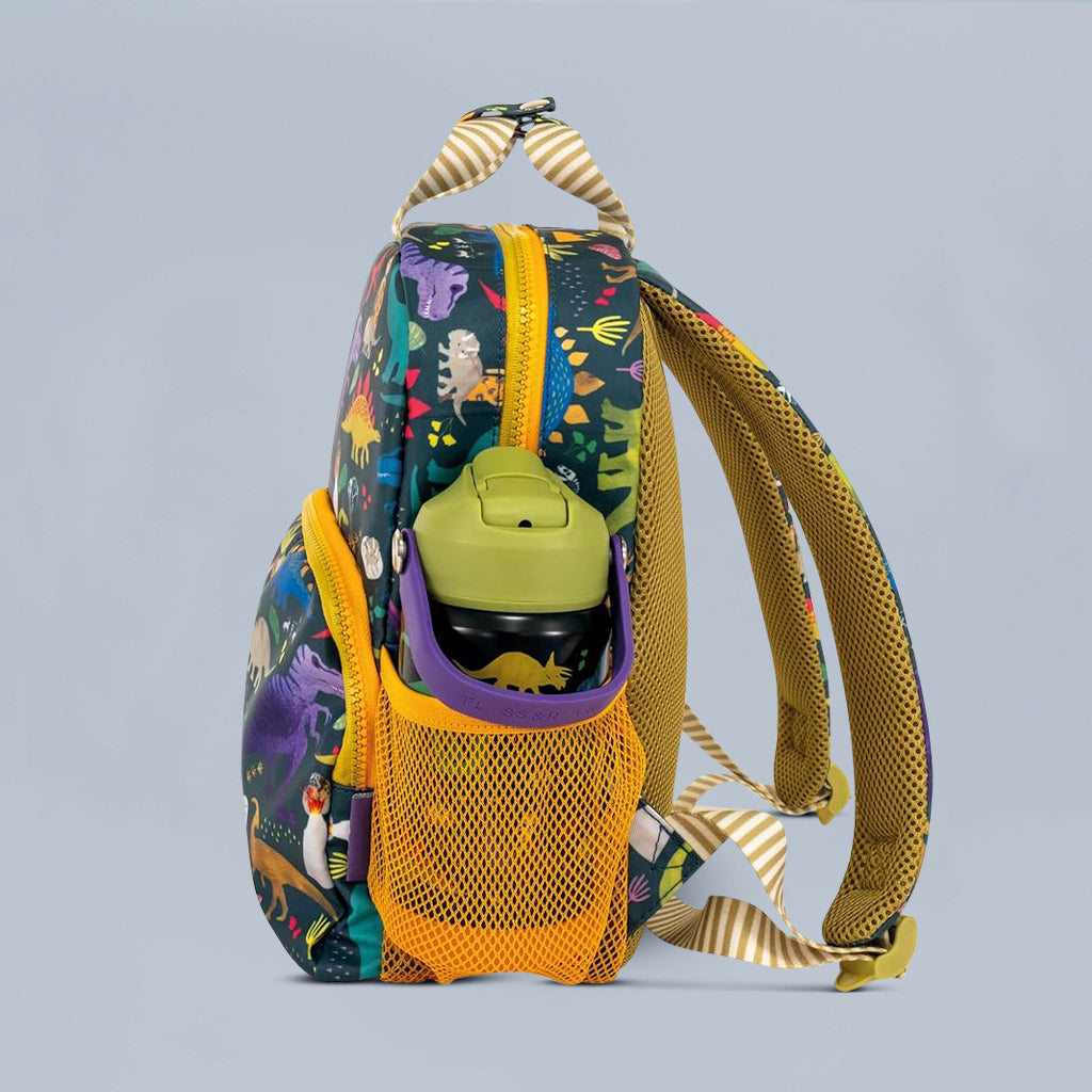 Dinosaur Backpack for Kids & Teens - Cute Dinosaur Print School Backpack - Lightweight & Durable Bookbag for School, Travel & Outdoor Adventures