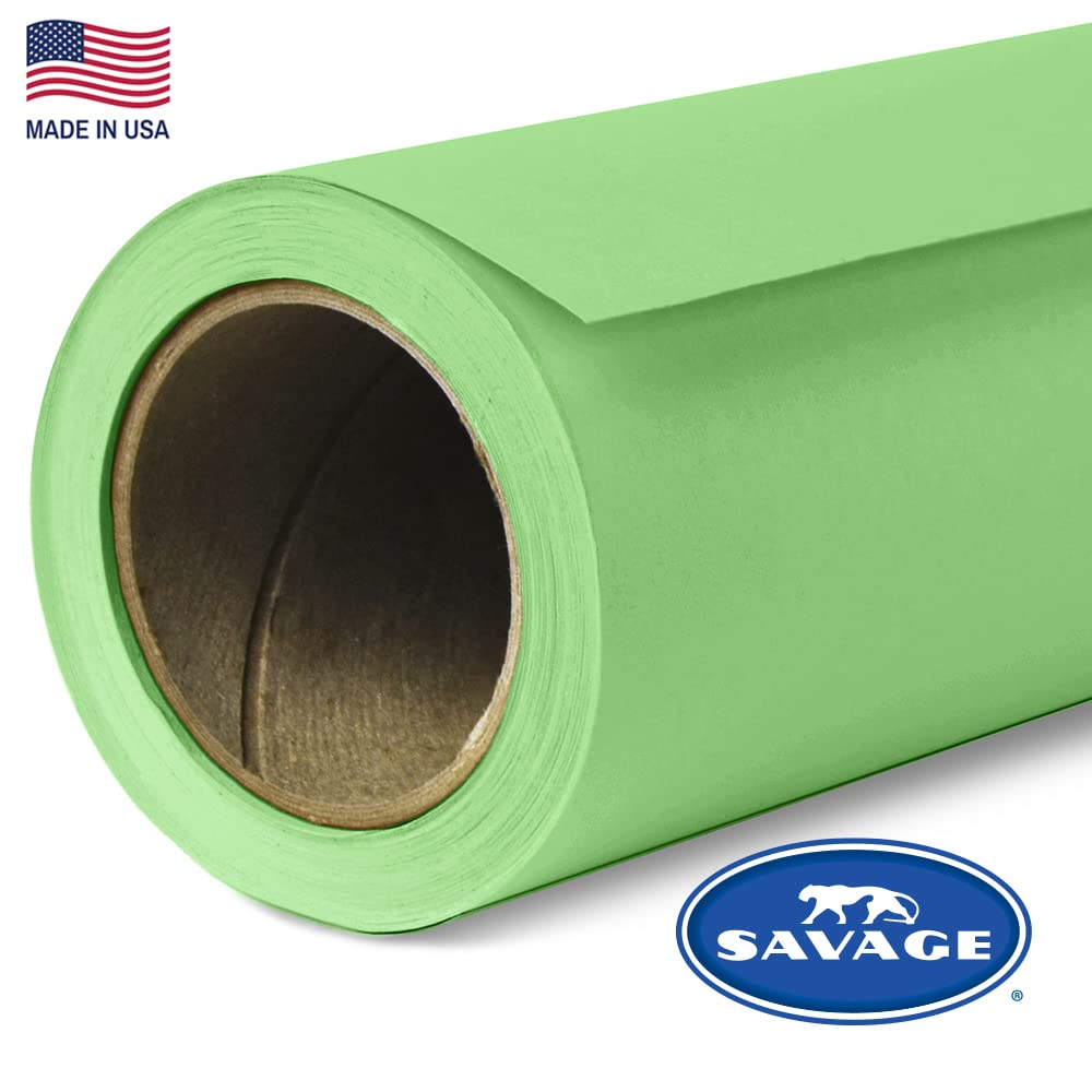 Savage Seamless Paper Photography Backdrop - #40 Mint Green, 107
