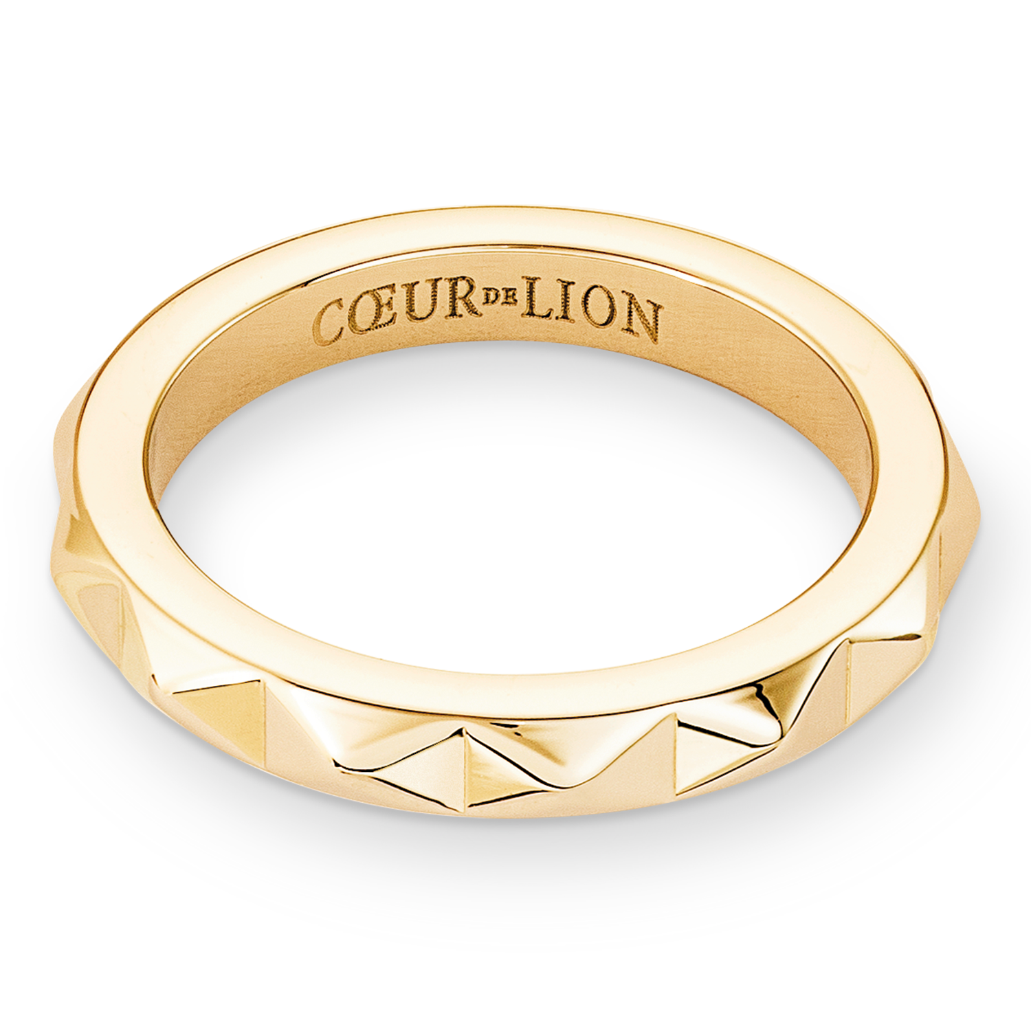 Gold Ring Spikes - Punk Gothic Jewelry for Women & Men - Perfect for Concerts, Parties & Alternative Fashion