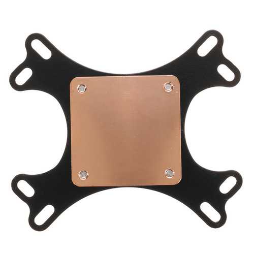 High Performance 50mm Copper Base CPU Water Cooling Block for AM4 Socket - Efficient Liquid Cooling Solution for Gaming PCs and Overclocking Rigs