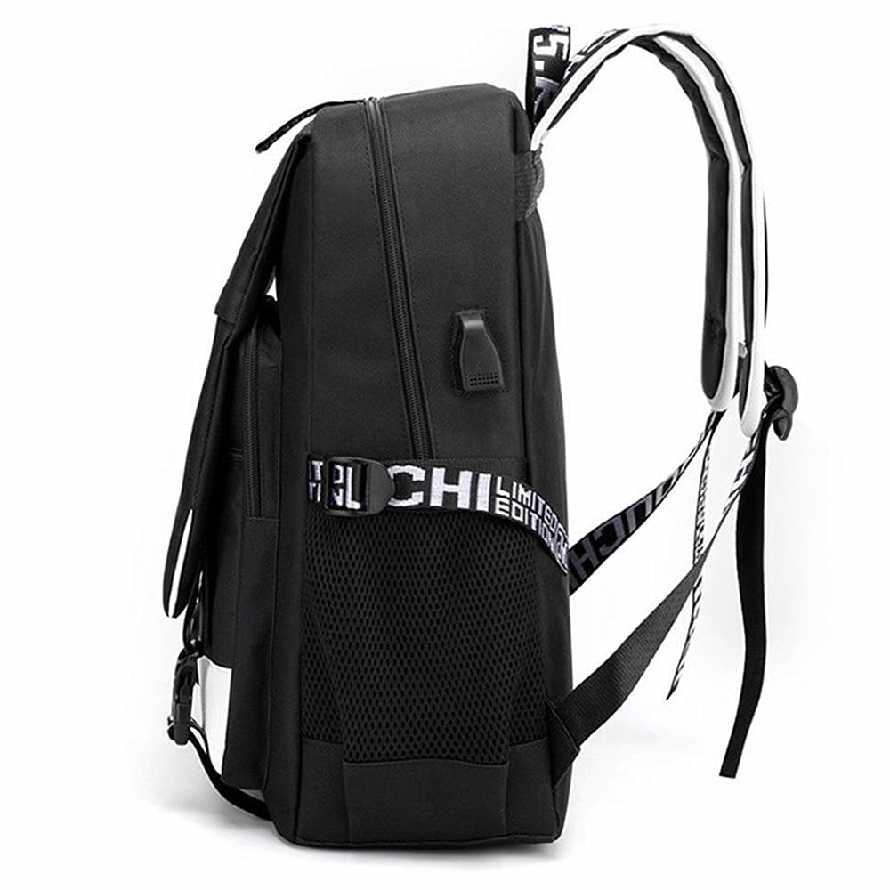 Jujutsu Kaisen Anime Backpack - Multifunctional Oxford Manga Cosplay Bag for Fans | Perfect Gift for School, Travel & Convention Cosplay