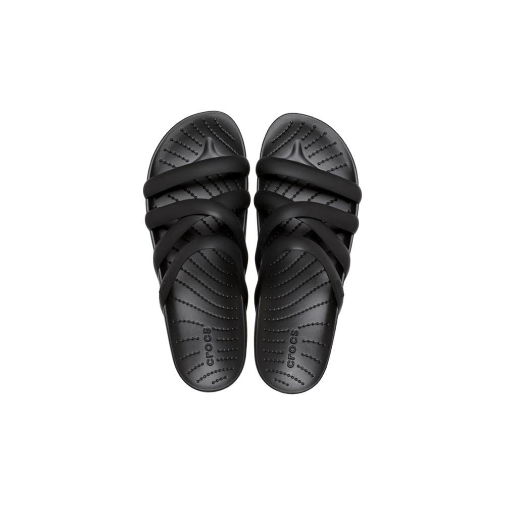 Crocs Women's Splash Strappy Sandals - Comfortable Waterproof Beach Sandals for Women | Perfect for Pool, Beach, and Summer Outdoor Activities