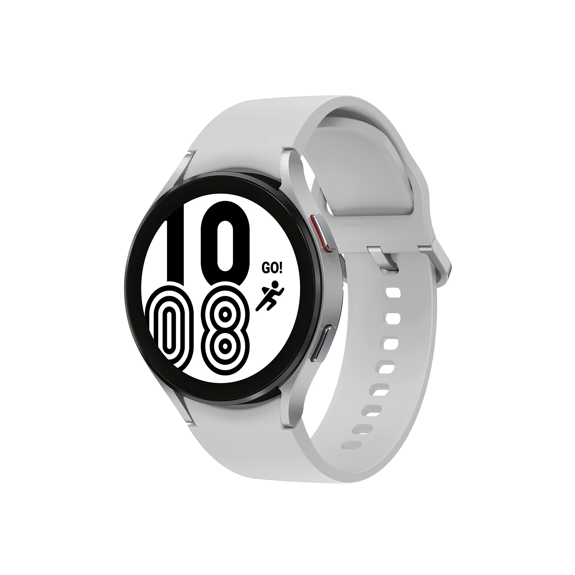 Samsung Galaxy Watch4 44mm Smart Watch - Health & Fitness Tracker with Long Battery Life, 4G LTE, Silver (Renewed UK Version) | Perfect for Workouts, Running & Daily Activity Tracking
