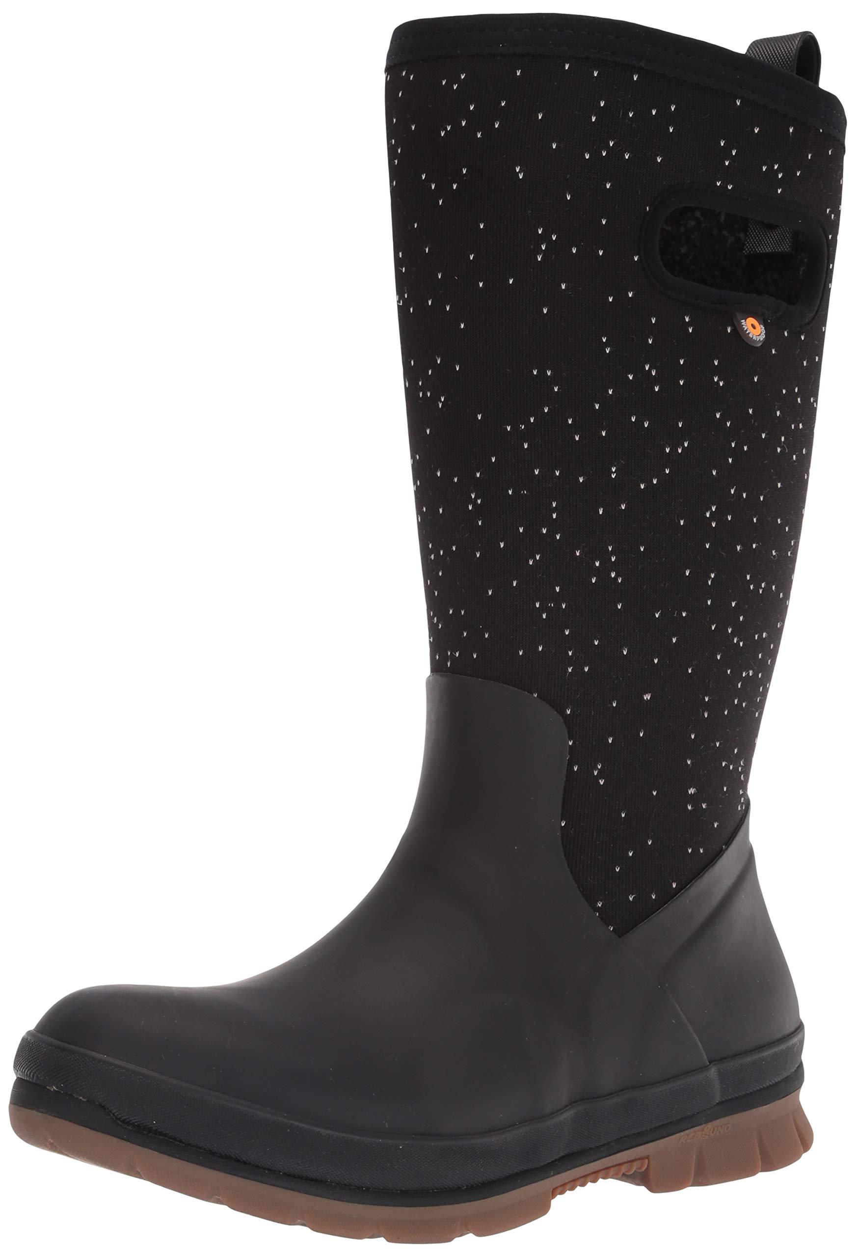 BOGS Women's Crandall Tall Waterproof Winter Snow Boots - Warm Insulated Rubber Boots for Hiking, Snowshoeing & Outdoor Activities