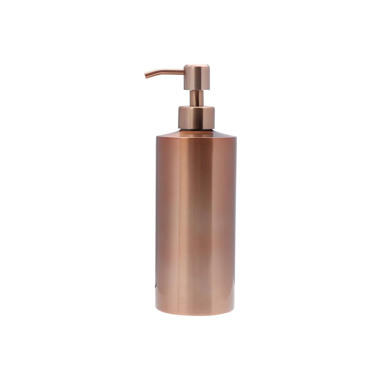 Stainless Steel Soap Dispenser Pump Bottle - 250ml/350ml/550ml Liquid Soap Dispenser for Bathroom & Kitchen - Hand Soap, Lotion, Shampoo & Hand Sanitizer Container - Perfect for Home, Office & Restaurant Use