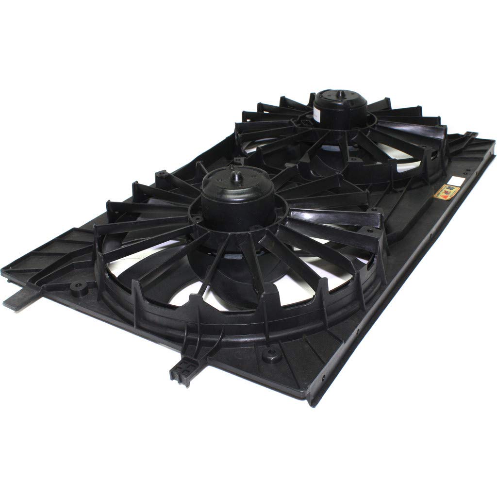 Chrysler 200 Radiator Cooling Fan 2011-2014 Replacement - Dual Fan Assembly Part #CH3110124 & 68031872AA - Perfect for Overheating Prevention & Engine Cooling