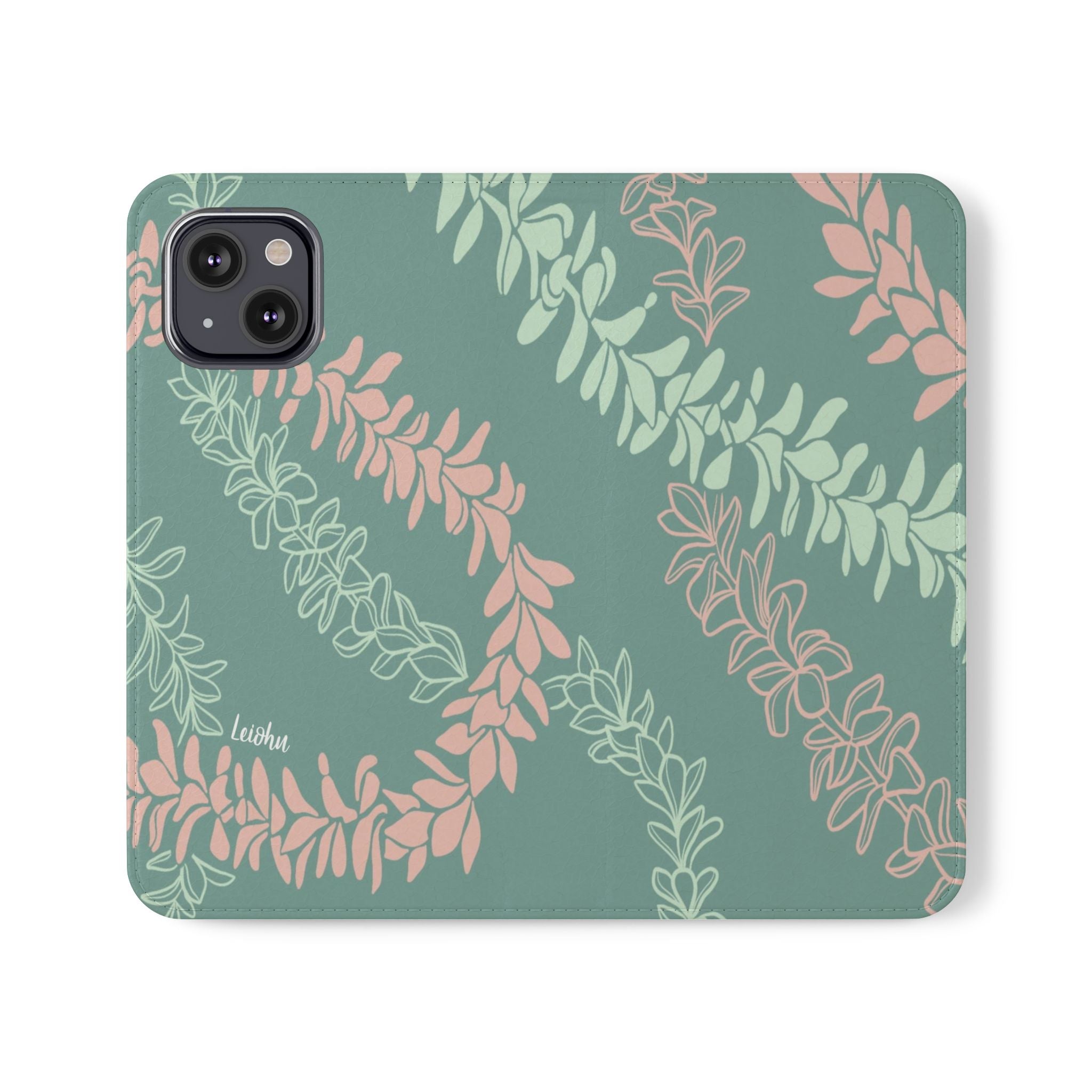 Groovy Pua Melia Folio Case for iPad - Premium PU Leather Protective Cover with Hand Strap, Stand Function & Card Slots - Perfect for Work, Travel & School