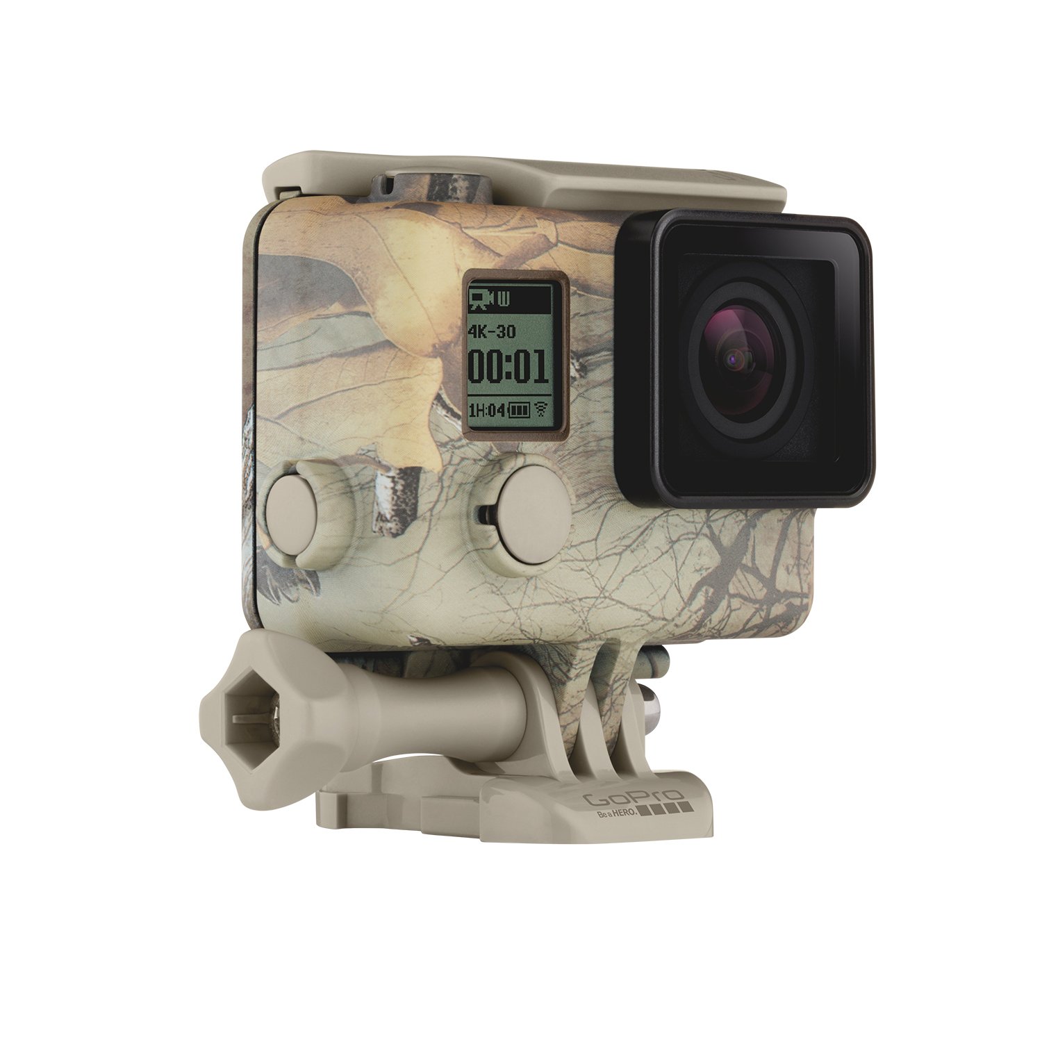 GoPro Camo Housing with QuickClip - Realtree Xtra Camouflage Design | Official GoPro Accessory for Hunting, Wildlife Photography & Outdoor Adventures
