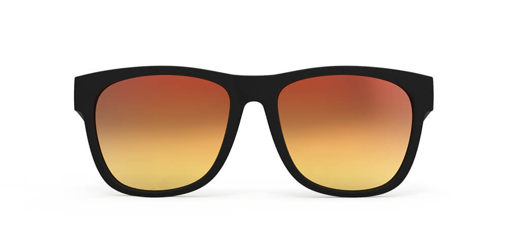 goodr BFG Sunglasses - Beelzebub's Bourbon Burpees Polarized Running & Cycling Shades for Men & Women - Lightweight UV Protection for Outdoor Sports & Fitness Activities