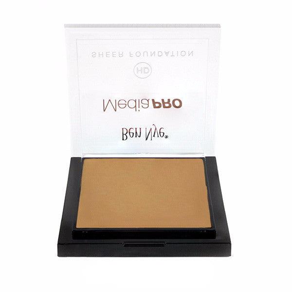 Ben Nye MediaPRO HD Sheer Foundation - Lightweight, Buildable Coverage for Flawless Skin | Professional Makeup for Photography, Film & Everyday Wear