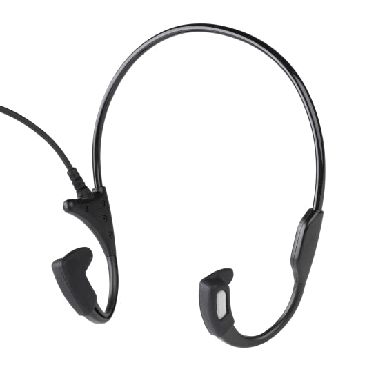 Motorola RMN5114 Lightweight Temple Transducer Headset - Comfortable Wireless Earpiece for Business Calls, Driving & Office Use