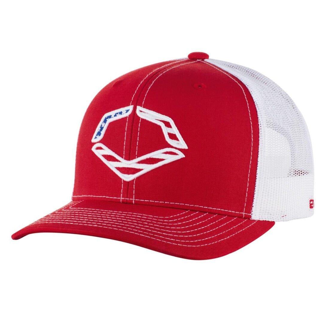 Evoshield USA Trucker Snapback Hat - Adjustable Baseball Cap for Men & Women - Stylish & Comfortable for Sports, Outdoor Activities & Casual Wear