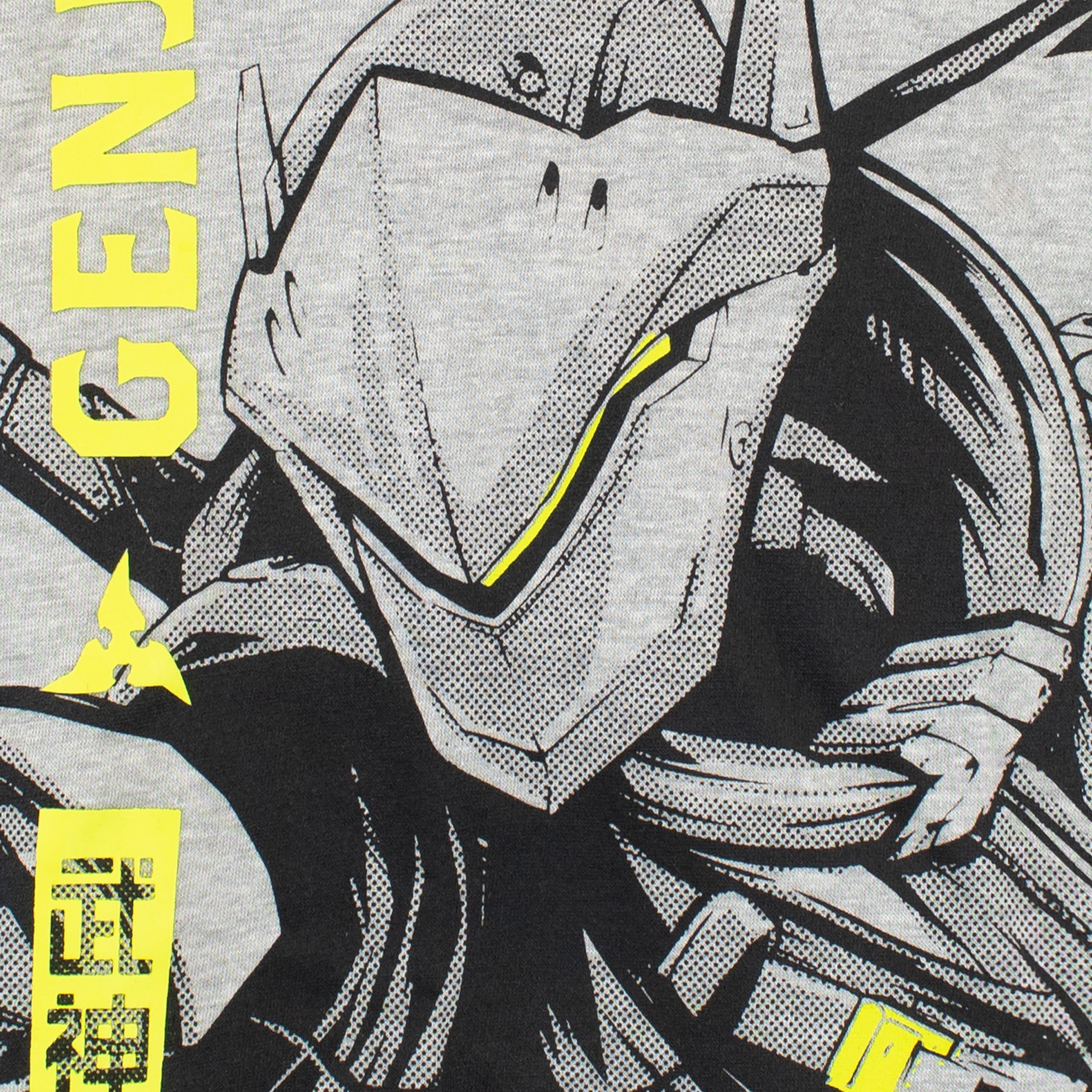 Overwatch Genji Boys Gaming Hoodie - Cool Anime Character Hooded Sweatshirt for Cosplay & Casual Wear