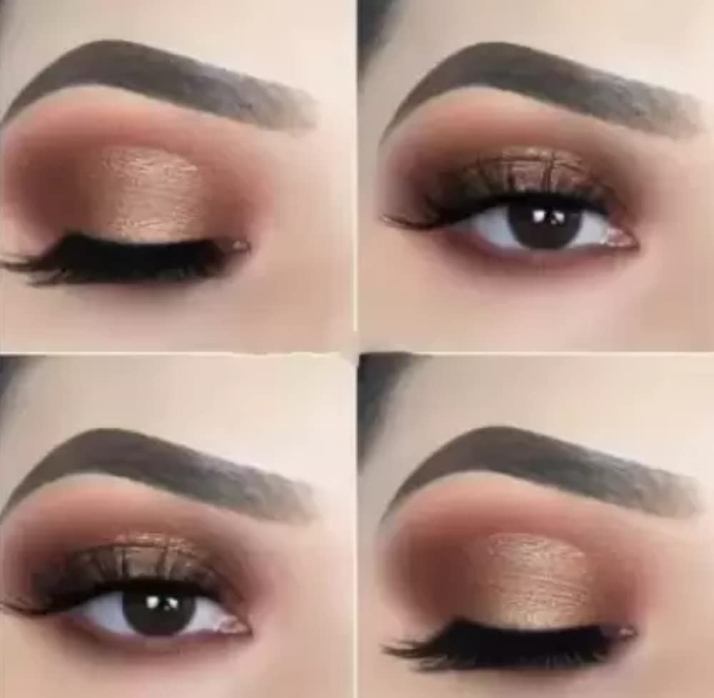 Feelhigh Rose Gold Remastered Eyeshadow Palette - 18 Highly Pigmented Shades, Vegan & Cruelty-Free Makeup for Day & Night Looks | Perfect for Parties, Weddings & Everyday Glam