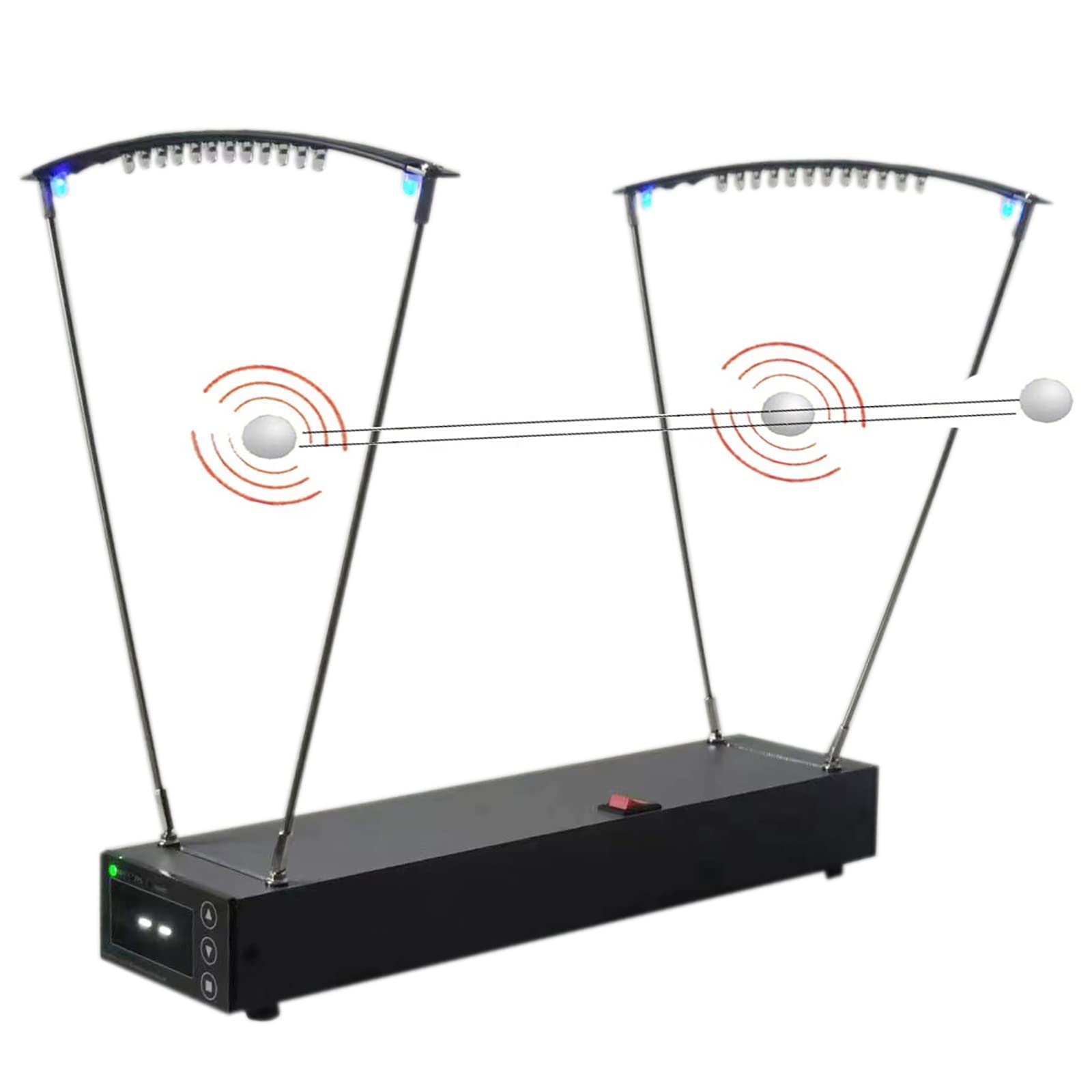 High Precision Shooting Speed Tester 30-6500fps - Muzzle Velocity Chronograph with Tripod Stand - 80 Data Sets Memory - for Ballistics, Airsoft & Physics Experiments (Range, Lab & Outdoor Use)