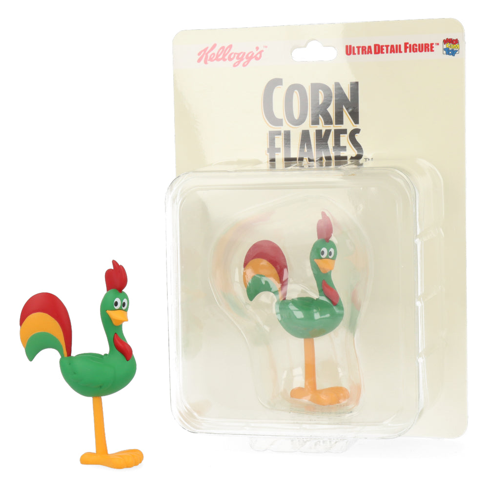 Cornelius Rooster Collectible Figurine - Kellogg's Breakfast Cereal Mascot - Perfect for Home Decor, Gift Giving, and Kellogg's Memorabilia Collections