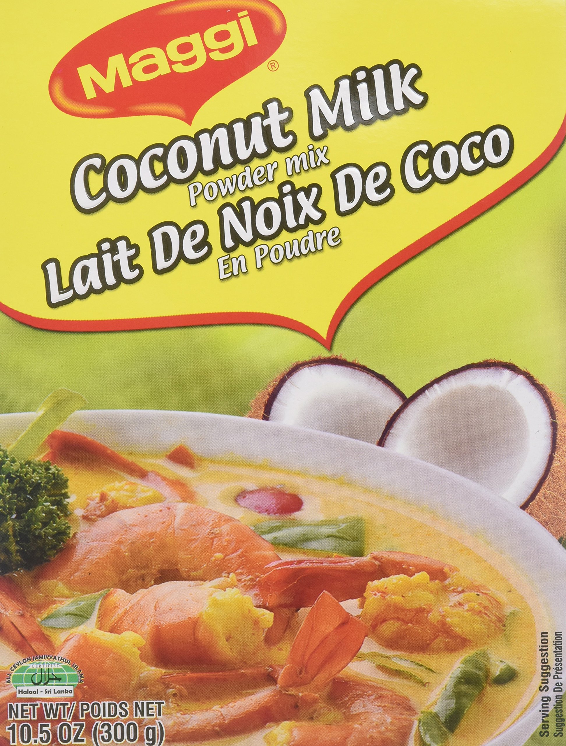 Maggi Coconut Milk Powder Mix - 300g | Premium Instant Coconut Milk Powder for Cooking, Baking & Beverages | Perfect for Curries, Desserts, Smoothies & Vegan Recipes