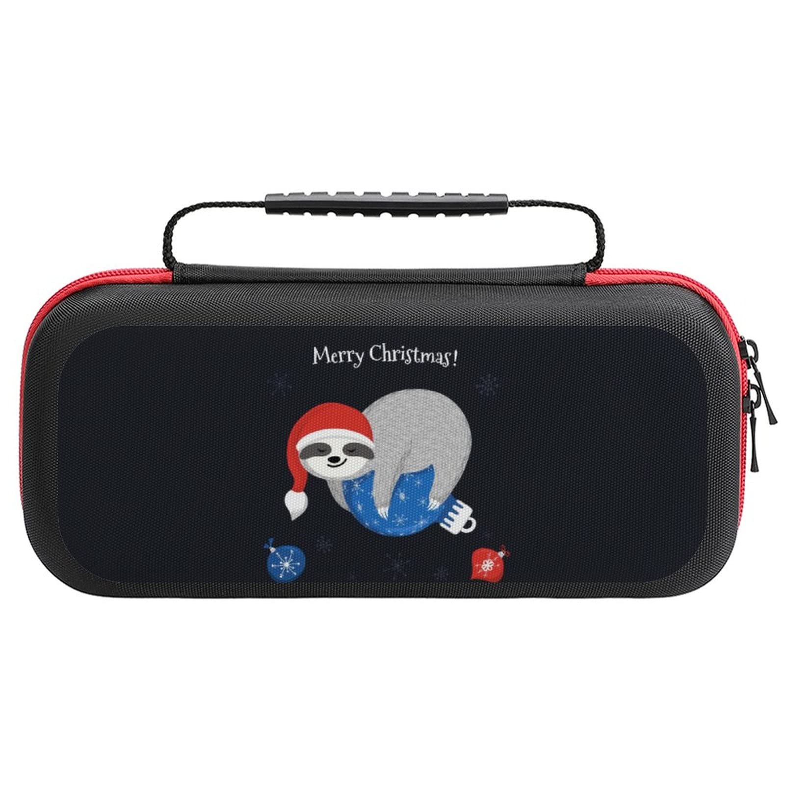 FunnyStar Cute Baby Sloth Themed Carrying Case - Protective Shell Storage Handbag for Nintendo Switch - Perfect for Travel, Commuting & Gaming On-The-Go