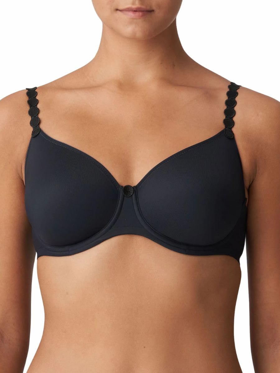 Marie Jo L'Aventure Tom Seamless Wire Bra Black 32F - Comfortable Underwire Bra for Everyday Wear, Workout & Special Occasions