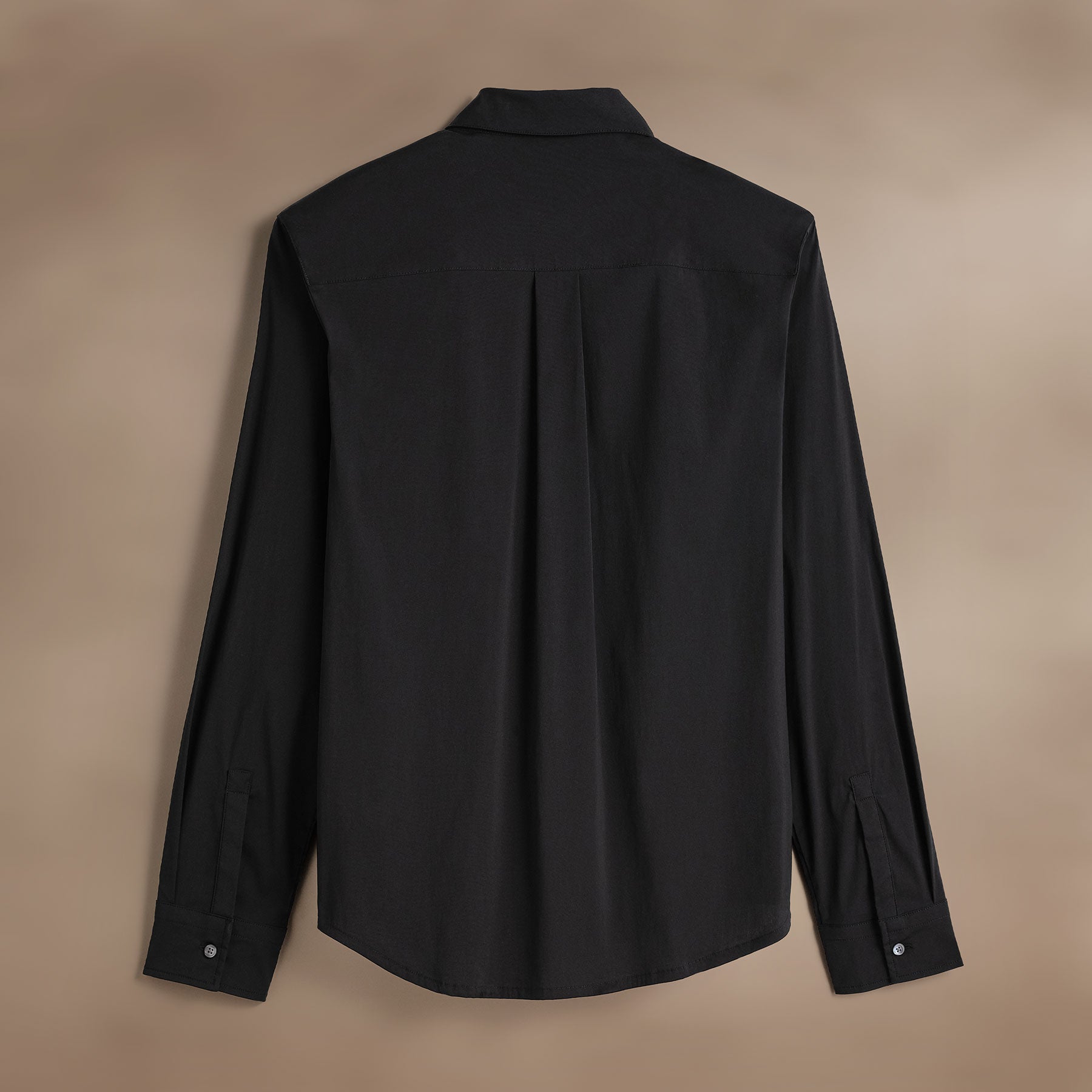 Premium Performance Poplin Shirt for Men - Classic Black Button Down Dress Shirt | Office Wear, Business Casual & Formal Occasions