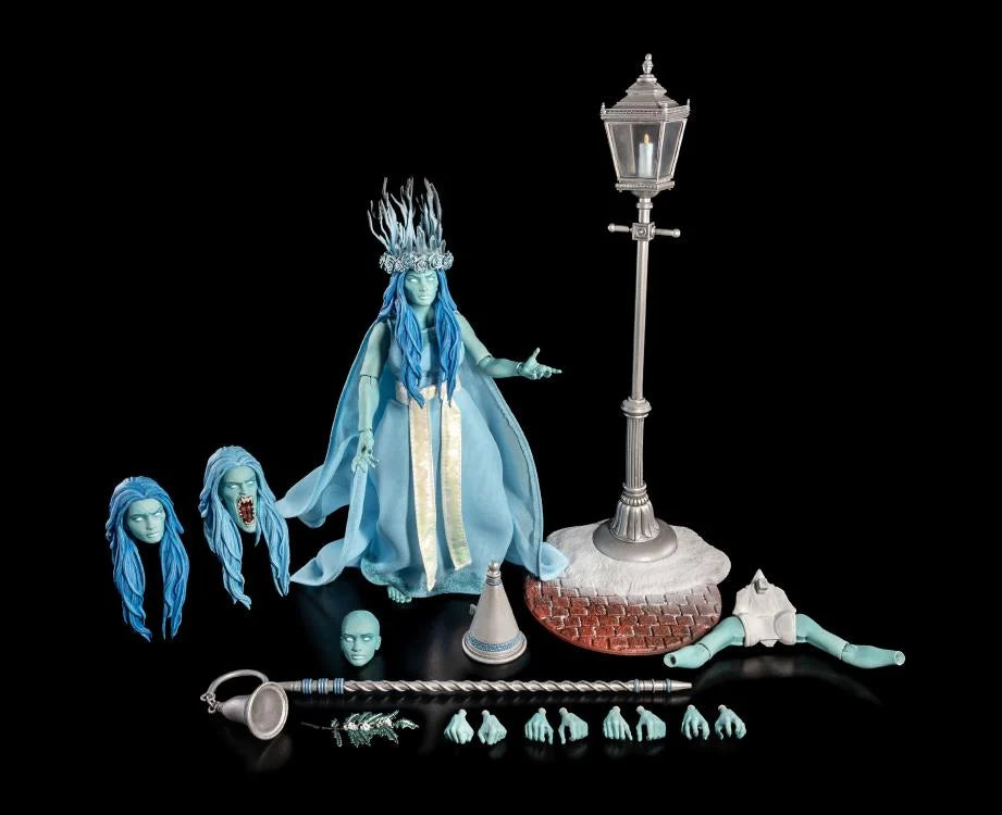 Figura Obscura Ghost of Christmas Past Haunted Blue Version Action Figure - Limited Edition Retailer Appreciation 2025 (Pre-Order) | Holiday Collectible, Christmas Decoration, Gift for Horror Fans