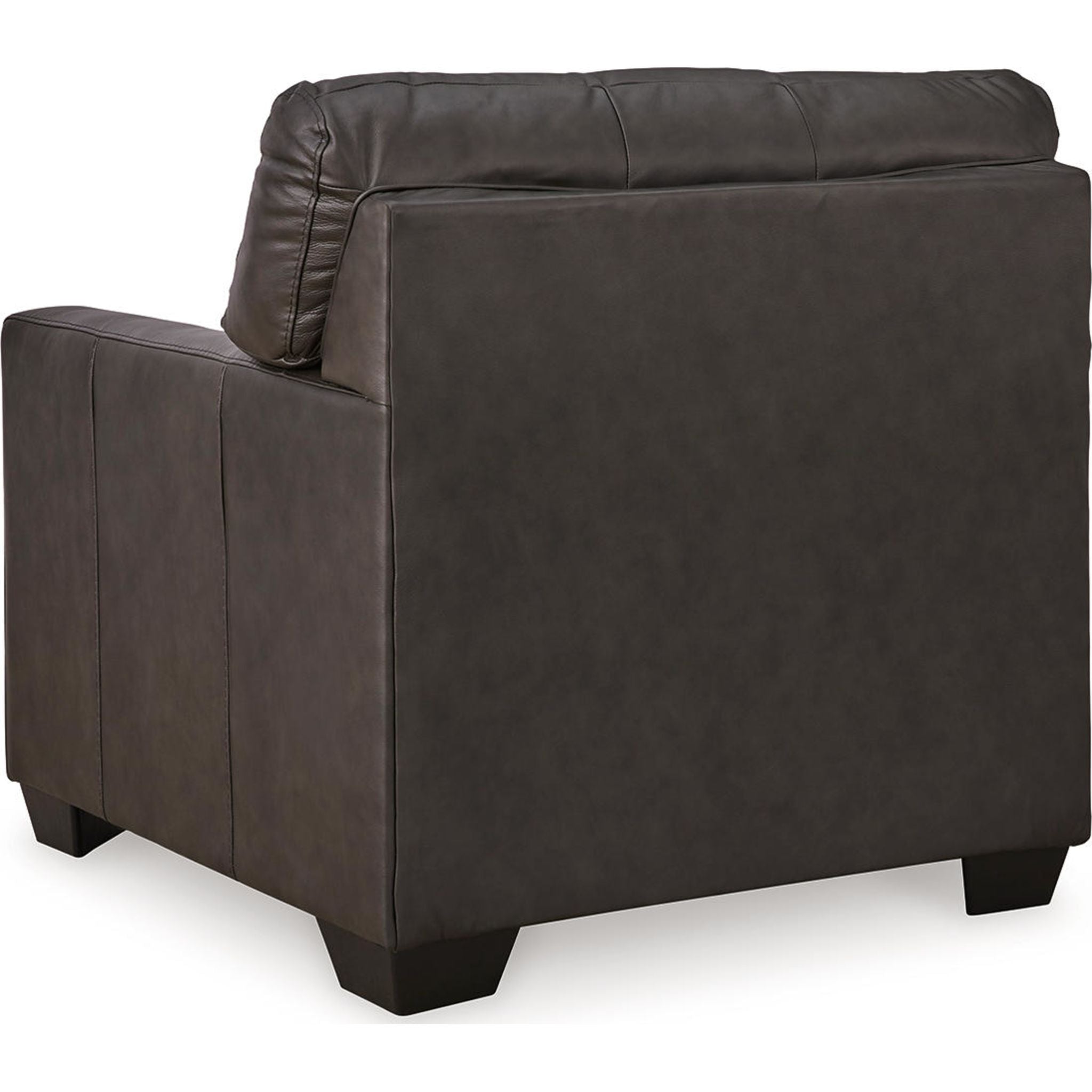 Belziani Oversized Chair and a Half - Storm Gray Upholstered Accent Chair for Living Room, Bedroom, or Office - Perfect for Lounging, Reading, and Relaxing