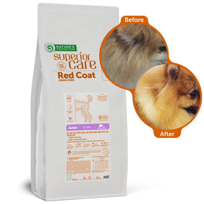 Premium Salmon Dog Food for Small Breed Puppies - Supports Healthy Red Coat & Growth - Perfect for Training & Daily Feeding