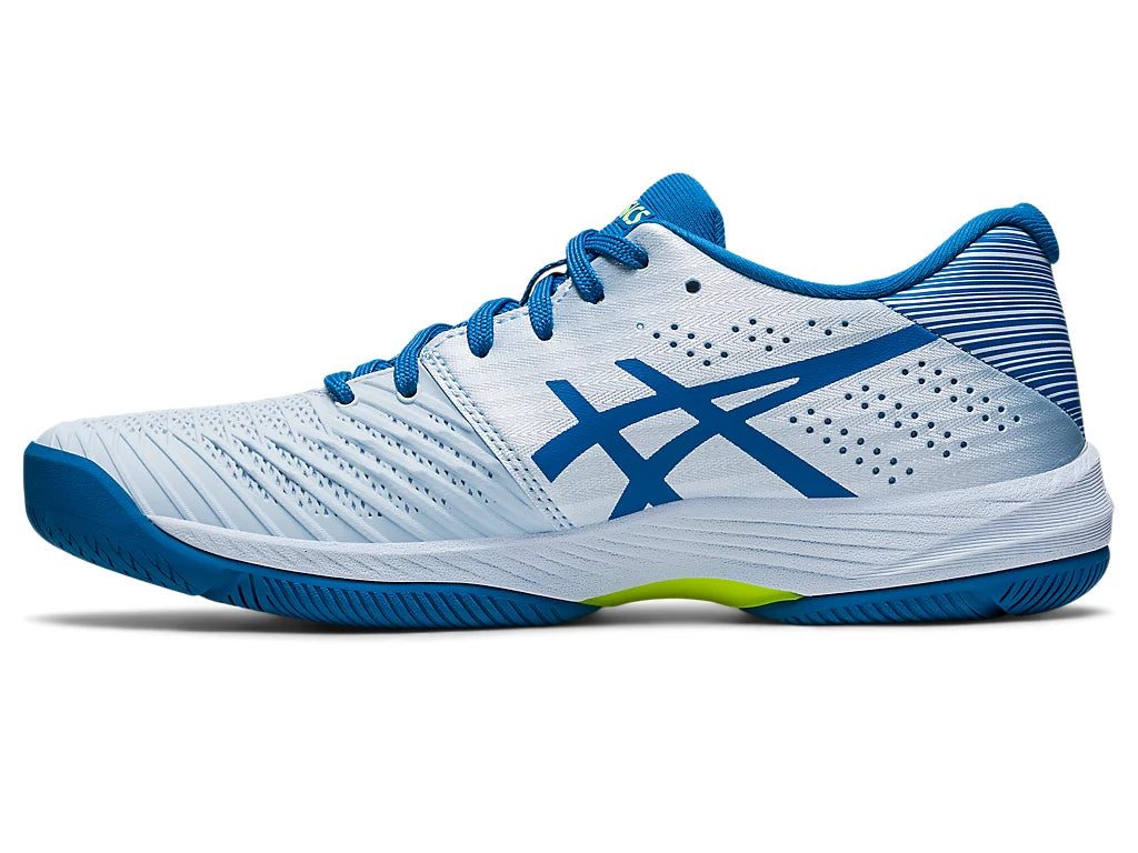 Asics Women's Solution Swift FF Tennis Shoes - Sky/Reborn Blue - Lightweight & Breathable for Competitive Play - Perfect for Court Matches & Training Sessions