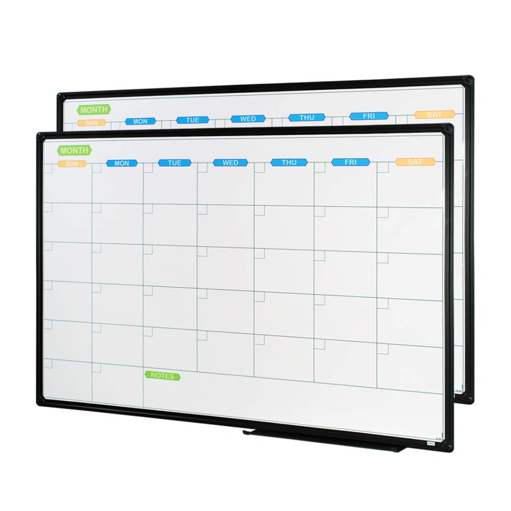 Magnetic Dry Erase Calendar Whiteboard - 36