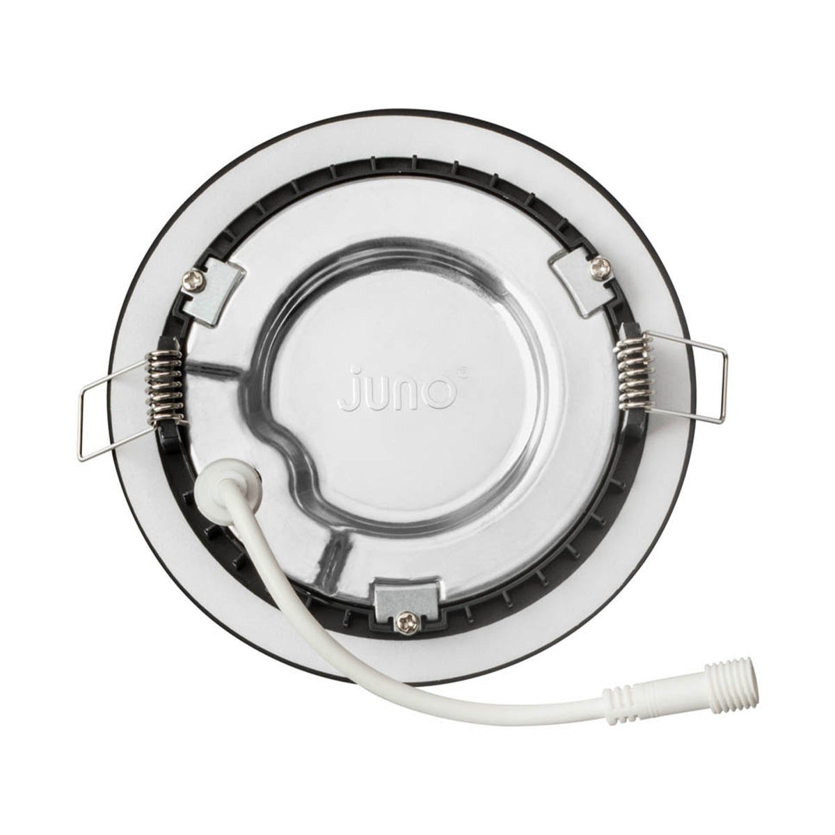 4 Pack Ultra Thin LED Recessed Lights - 700 Lumens, Dimmable & Selectable CCT (2700K-5000K), Black Finish - Perfect for Kitchen, Living Room, Bedroom & Office Lighting