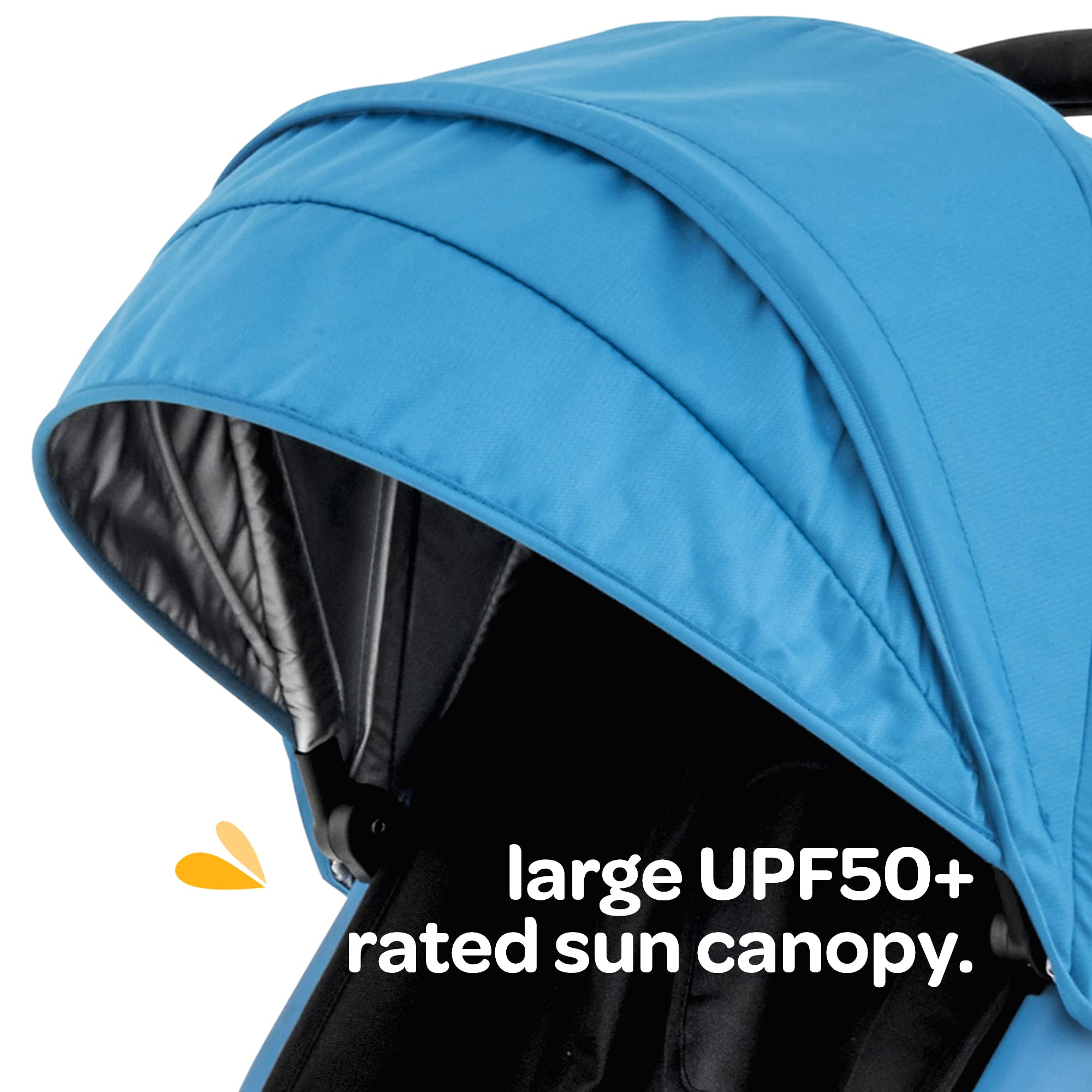 **Larktale Chit Chat Stroller – Lightweight Compact Baby Stroller for Infants & Toddlers 6+ Months | Best Travel Stroller with One-Hand Steering & Easy Fold | Freshwater Blue | Perfect for Airports, Shopping & Daily Walks**