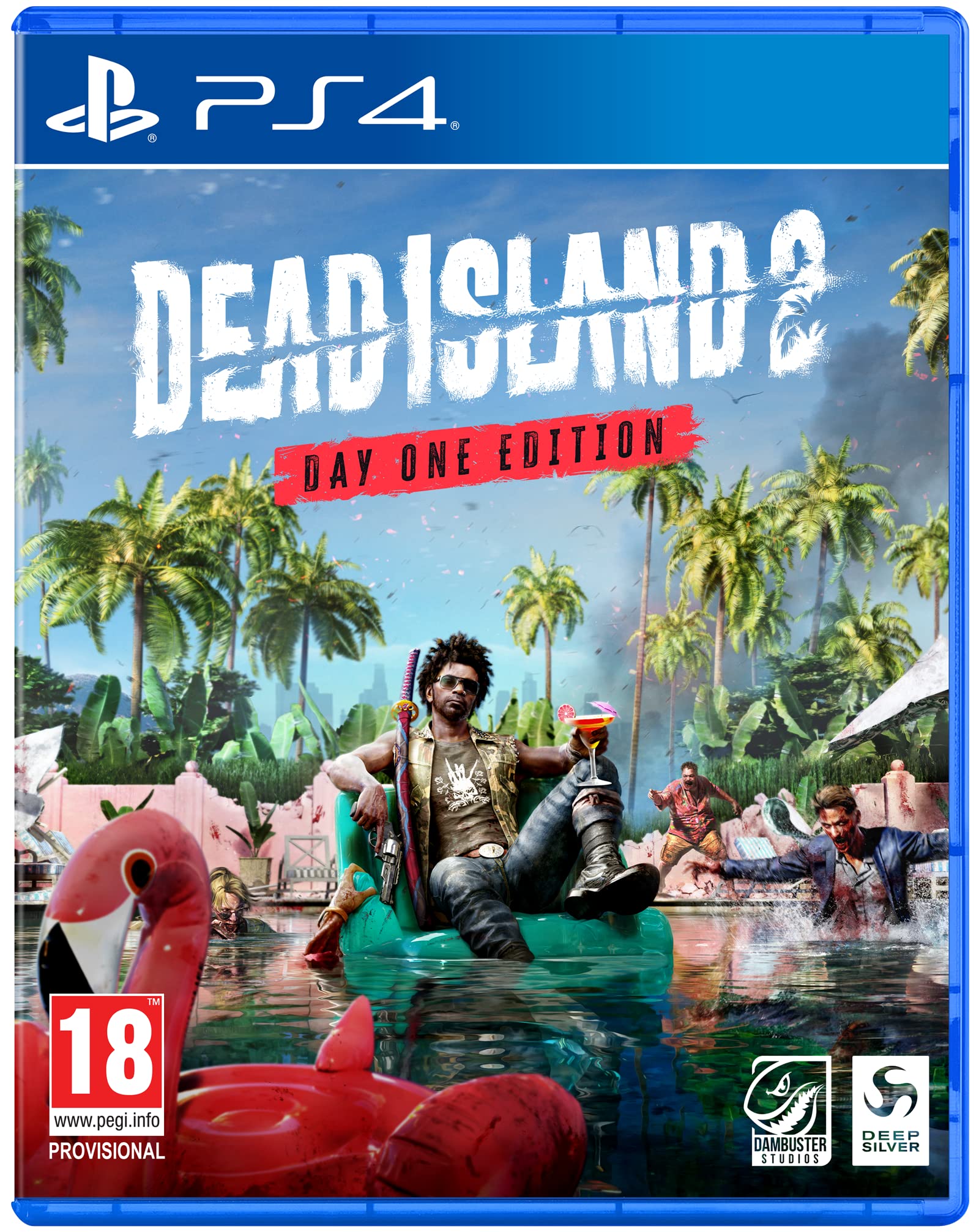 Dead Island 2 - Day One Edition for PlayStation 4 (PS4) | Zombie Survival Action Game | Perfect for Horror Fans & Gamers